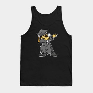 Asian boy student dab dabbing graduation school Tank Top